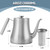 Stainless Steel Teapot with Removable Infuser, Stovetop Safe Tea Maker Water Kettle