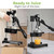 Zulay Kitchen Cast Iron Juicer - Easy-to-Clean Heavy-Duty Manual Juicer