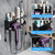 Wall Mounted, Metal Hair Tools Organizer,