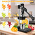 Cast Iron Citrus Juicer, Hand Press Manual Fruit Juicer with Stainless Steel Cup