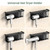 Wall Mounted Adhesive/Drilling, Hair Dryer Storage