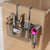 Mount Adjustable Height Blow Dryer Holder Under Sink/Countertop