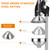 XXL Cast Iron Juicer Hand-Press for Orange Lemon Lime Pomegranate Grapefruit