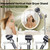 Hair Dryer Stand, 17-51in Height & 360° Swivel, for Countertop and Floor Use,