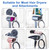 Mounted, Stainless Steel Blow Dryer Holder for Attachments