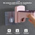 Mounted Self Adhesive with Cord Organizer Hands Free Hair Dryer Holder