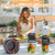 Electric Mason Jar Vacuum Sealer Kit for Wide-Mouth & Regular-Mouth Mason Jars