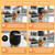 Electric Mason Jar Vacuum Sealer Kit for Wide-Mouth & Regular-Mouth Mason Jars