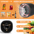 Electric Mason Jar Vacuum Sealer Kit for Wide-Mouth & Regular-Mouth Mason Jars