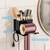 Mounted, Metal Hair Dryer Holder for Bathroom, Blow Dryer Holder