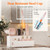 Blow Dryer Holder for Bathroom, Acrylic Hot Tools Organizer Storage for Curling Iron, Brush