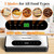 Vacuum Sealer Machine with UV-C Light, Includes Mason Jar Sealer Kit and 2 Bag Rolls