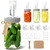 4-Pack Mason Jar Fermentation Kit(Jars Included) Four 32oz Fermentation Jars
