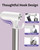 Hair Dryer Stand Holder, 360° Degree Rotating, 17 in - 51 in Height Adjustable Blow Drye
