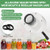 3 in 1 Vacuum Sealer for Mason Jars with 30 Lids (Wide/Reg)+5 Food Storage Bags