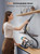 Cordless Vacuum Cleaner, 55KPA 650W 70Mins Stick Vacuum Cleaners for Home with Motorized Bed Brush, Flexible Hose