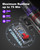 YU7 Max Cordless Vacuum Cleaner 600W 75Min 55kPa Powerful Suction Stick Vacuum, Anti-Tangle, Touch Screen, Self-Standing Lightweight Wireless Vac for Home