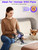 Cordless Vacuum Cleaner, 10 in 1 Stick Vacuum with Powerful Suction, Hose, Green LED Light, Anti-Tangle Brush