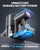 Cordless Vacuum Cleaner, 500W/45KPA/40Mins Lightweight Stick Vacuum for Home, LED Display and Green Headlights, 6-Stages Filtration