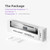 Flat Iron Hair Straightener - 1.4" Wide Plate, 15s Fast Heating