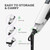 Flat Iron Hair Straightener - 1.4" Wide Plate, 15s Fast Heating