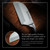 Hammer Stahl 5-Inch Cleaver | Ergonomic Quad-Tang Pakkawood Handle
