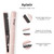 HAIR Aplatir Ceramic 1" Flat Iron | Adjustable