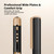 Hair Straightener Flat Iron, 1 3/4" Wide Ceramic Plates Ionic Dual Voltage
