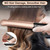 Hair Straightener with Ceramic Floating Plates for Sleek, Smooth & Soft, Dual