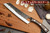 High Carbon Steel Kitchen Knives Set Meat Cleaver Boning Knife