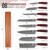 8 PC Chef Knives - High Carbon Stainless Steel Knives