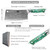 WILDMOK Meat Cleaver, 6.5 inch Heavy Duty Razor Sharp Kitchen Butcher Knife