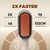 Ionic Tech, Cool Air System, Dense Bristles, Dual Voltage, Ceramic Hot Comb, Women Gifts