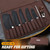 Huusk Butcher Knife Set - Hand Forged Meat Cleaver & Boning Viking Knives