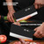 ZHANG XIAO QUAN Meat Cleaver 7.3”, Ultra Sharp Chinese Chopper Slice Knife