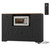 Microwave Cabinet with Charging Station, 47" W Kitchen Storage Cabinet with Microwave Stand