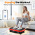 AXV Vibration Plate Fitness Platform Exercise Machine Vibrating Shaking Full Body Shaker Workout Vibrate Stand Shake Board Sport Gym for Weight Loss Fat Burner for Women Men