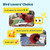 NETVUE by Birdfy AI Smart Bird Feeder with Camera, AI Auto Capture Each Bird Visit & Identify 6000+ Species, Cloud Store & Live Birdwatching, Ideal Gift (Yellow)