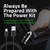Airmoto and Power Kit Bundle Deal - 3 bundle - Tire Inflator Portable Air Compressor with Power Kit for Charging on The Road - Cordless Air Pump for Car Tires, Motorcycle, Bicycle, Balls (Pack of 3)