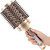 Ionic Tech Round Barrel Hair Brush with Boar Bristles