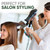 Round Hair Brush with Flexible Nylon 66 Bristles