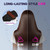 Cordless Hair Straightener Brush, 300M Negative Ionic Anti-Frizz