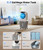 Portable Air Conditioner with 3 Modes & 3 Speeds, 6.6 Gallon Cold Air Cooler, Cooling Fans that Blow Cold Air for Home, Office