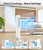Portable Evaporative Air Cooler, 3-in-1 Cooling Fans that Blow Cold Air With 3L Water Tank, 38’’ Tower Fan for Bedroom, Office