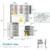 Storage Cabinet for Dining Room, Tall Food Pantry Organization, Microwave Stand