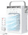 Air Cooler Evaporative Personal Mini AC with Remoter, 4 Wind Speed, 2-4-6H Timer, 2 Modes, Colorful Night Light, Portable AC for Room, Car