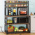 38 Inch Microwave Stand with Storage, 5-Tier Coffee Bar Stand, Industrial Kitchen Shelf Rack