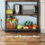 38 Inch Microwave Stand with Storage, 5-Tier Coffee Bar Stand, Industrial Kitchen Shelf Rack