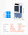 VEVOR Evaporative Air Cooler, 3100 CFM with 9 Gallon Water Tank Swamp Cooler, Portable Cooling Fan with Remote Control