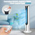 COSTWAY Portable Evaporative Air Cooler for Room, Quiet 41-inch Oscillating Air cooler with Remote, 3 Modes